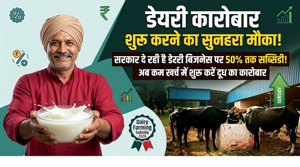 Dairy Farming Subsidy 2026